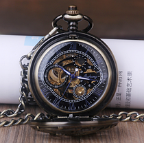 Карманные мужские часы механика, фото 3