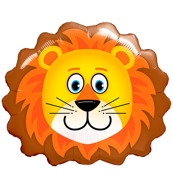 Повітряні кулі "Лев", 45*52 см
