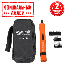 Акумуляторна викрутка Sturm AS3503B (3.6 В, 1,5 Ач, в сумці)