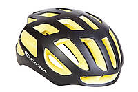 Шлем велосипедный СIGNA TT-4, размер L 58-61см, черно-желтый