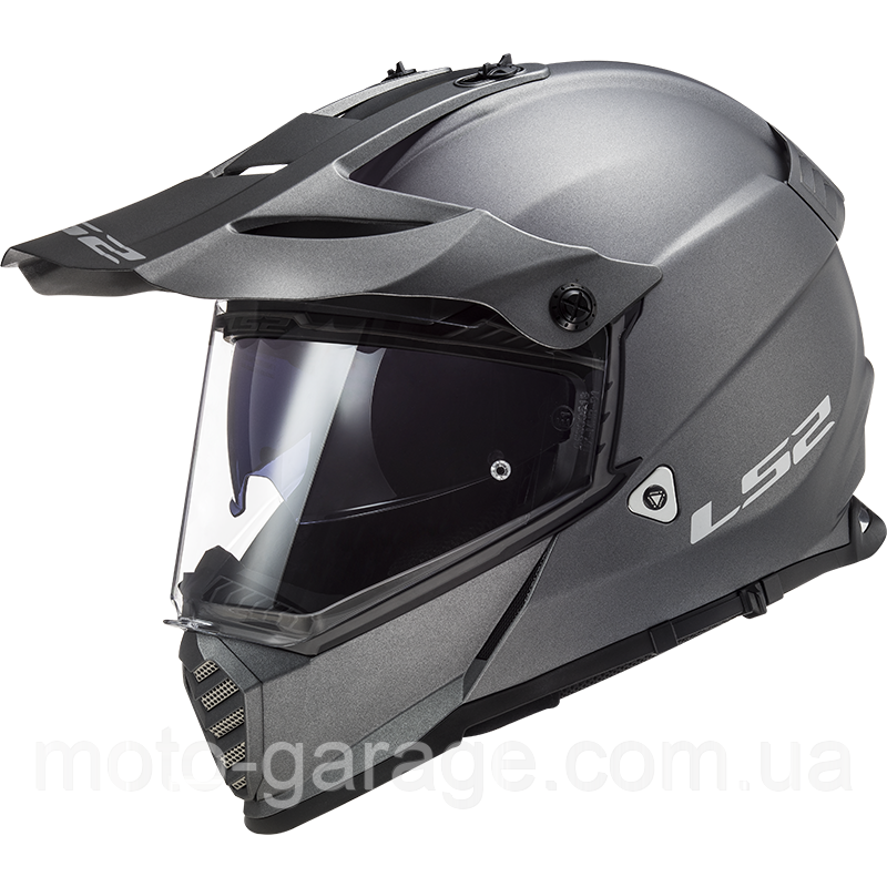 Шлем LS2 MX436 PIONEER MATT TITANIUM