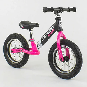 Велобіг від "CORSO" 88621 сталева рама, діаметр надувних коліс "12", алюмінієві диски, до 30 кг