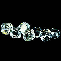 2.19 кт. Природний Бразильський топаз 7 шт.