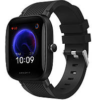 Ремінець Line для Amazfit Bip U (L) Black (Амазфит Бип У)