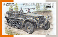 Sd. Kfz 10 Zugkraftwagen 1t (Demag D7). Збірна модель у масштабі 1/72. SPECIAL HOBBY 72021