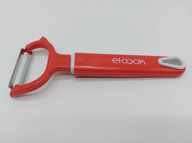 Нож-экономка для чистки овощей пластиковый Овощечистка ручная L 17 cm ...