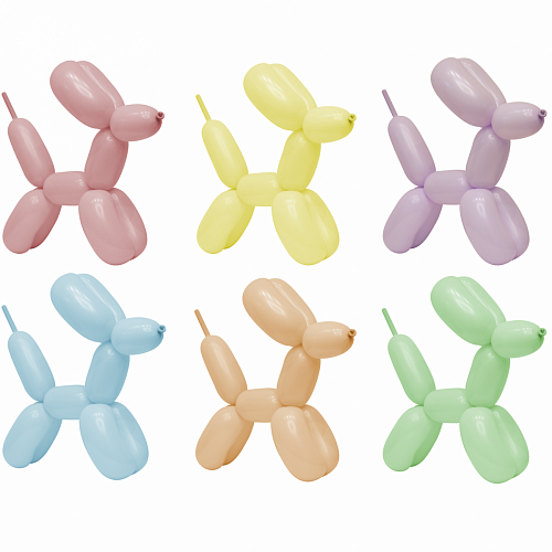 ШДМ 260 Кулі для моделювання. Кольори Macaron Асорті В упак:50 шт. Пр-во: TM "Kalisan" (Туреччина)