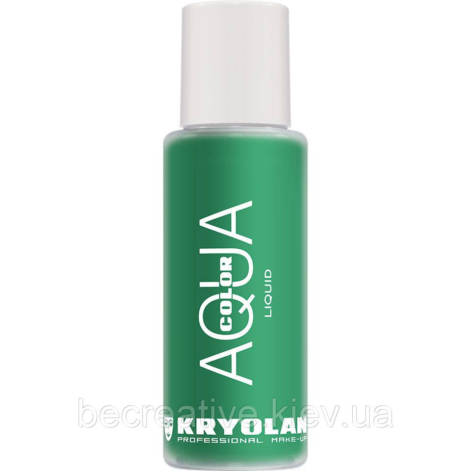 Жидкий аквагрим AQUACOLOR LIQUID, 150 мл (оттенок green 21)
