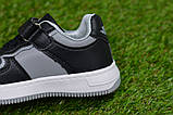 Кросівки дитячі аналог nike air force black найк чорний р26-29, фото 4