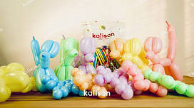 ШДМ 260 Кулі для моделювання. Кольори Пастель Асорті В упак: 50 шт. Пр-во: TM "Kalisan" (Туреччина)