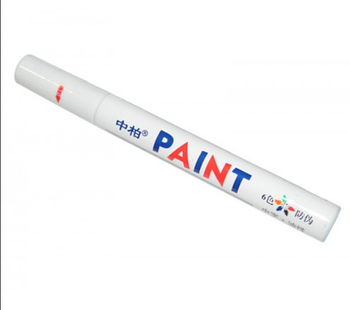 Маркер-фарба PAINT SP-110 білий, 2 мм (KG-1023)