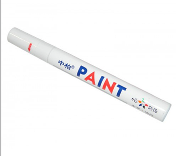 Маркер-PAINT фарба SP-110 білий, 2 мм (KG-1023)