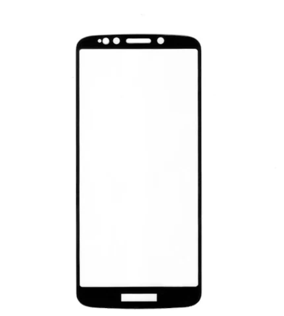 Захисне скло для Motorola XT1922 Moto G6 Play Full Glue, цает чорний, фото 1