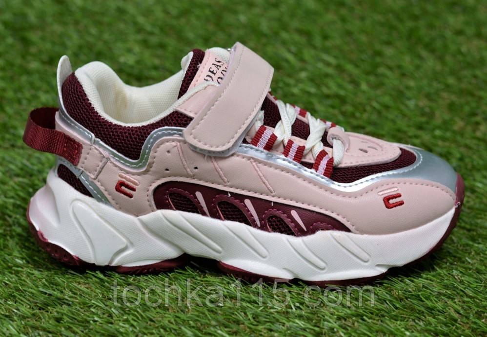 Дитячі кросівки для дівчинки аналог nike fila найк філа р34-37