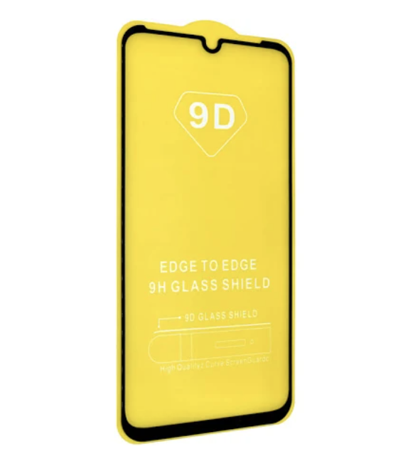 Захисне скло для Motorola G8 Plus Full Glue, цает чорний, фото 1