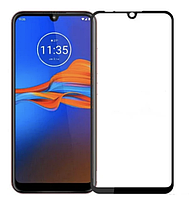 Захисне скло для Motorola XT2053-1 Moto E6s 2020/XT2053-2/XT2053-3 Full Glue, колір чорний