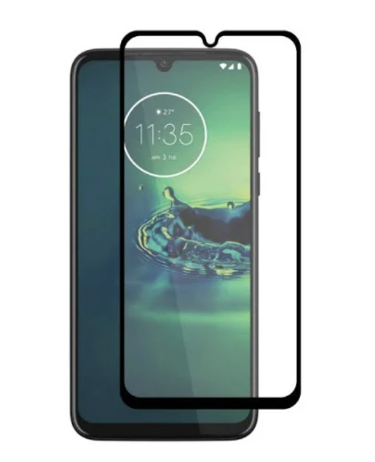 Захисне скло для Motorola XT2019 Moto G8 Plus/XT2045-1 Moto G11 Full Glue, цает чорний, фото 1