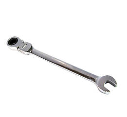 Ключ комбінований шарнірний Alloid, 15 мм з тріскачкою (КТ-2081-15К)