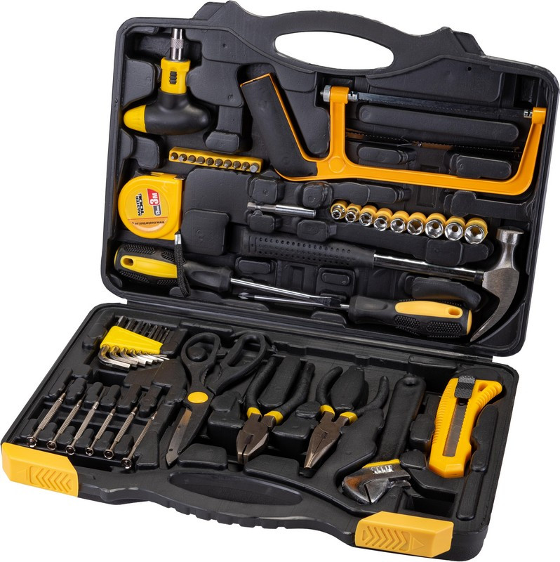 Набір інструменту MASTERTOOL 78-0345 "Помічник" 44 елемента, фото 1