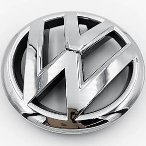Емблема передня VW (Фольцваген) 135 мм GOLF 6 (2008-2013) - Хром (5K0853601), фото 1