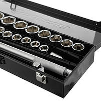 Набір інструментів INTERTOOL ET-8321, 3/4", 21ед., Cr-V STORM, фото 5