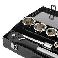 Набір інструментів INTERTOOL ET-8321, 3/4", 21ед., Cr-V STORM, фото 4