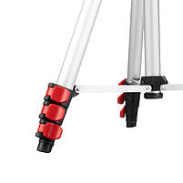 Штатив 1.3 м для лазерного рівня, 1/4" INTERTOOL МТ-3053, фото 10
