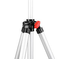Штатив 1.3 м для лазерного рівня, 1/4" INTERTOOL МТ-3053, фото 8