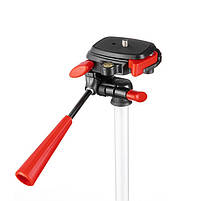 Штатив 1.3 м для лазерного рівня, 1/4" INTERTOOL МТ-3053, фото 6