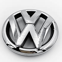 Эмблема передня VW Volkswagen (Фольцваген) 130мм JETTA 6 (2010-2014) - Хром (5C6853601), фото 4