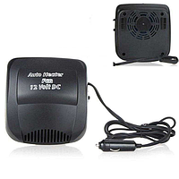 Автомобильный обогреватель салона от прикуривателя автофен Auto Heater Fun 12 V DC 370 г Black