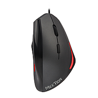 Мышка игровая проводная вертикальная оптическая с подсветкой MEETION Vertical Mouse MT-M380