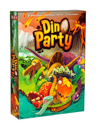 Настільна гра Dino Party (Діно Туса), фото 1