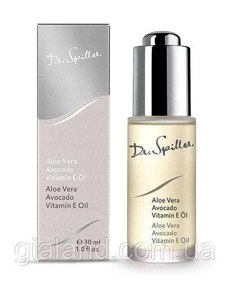 Масло для сухої збезводненої шкіри Dr. Spiller Aloe Vera Avocado Vitamin E Oil