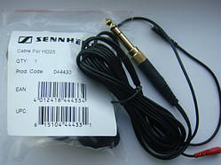 Кабель (шнур прямий) GOLD вилки для Sennheiser HD25, HD25-1, HD25-II, HD25-CII HD25 II Steel Cable straight cable