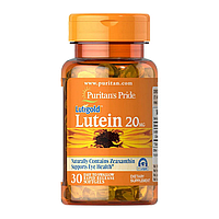 Puritan's pride lutigold lutein 20 mg, лютеин (30 капс.)