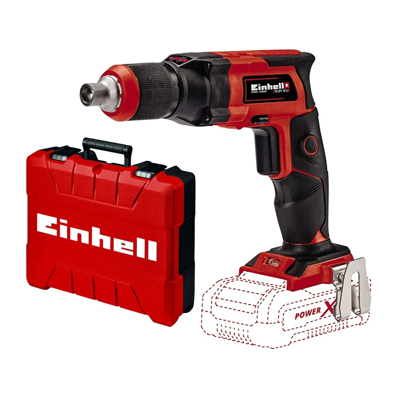 Акумуляторна викрутка для гіпсокартону Einhell TE-DY 18 Li-Solo 4259980