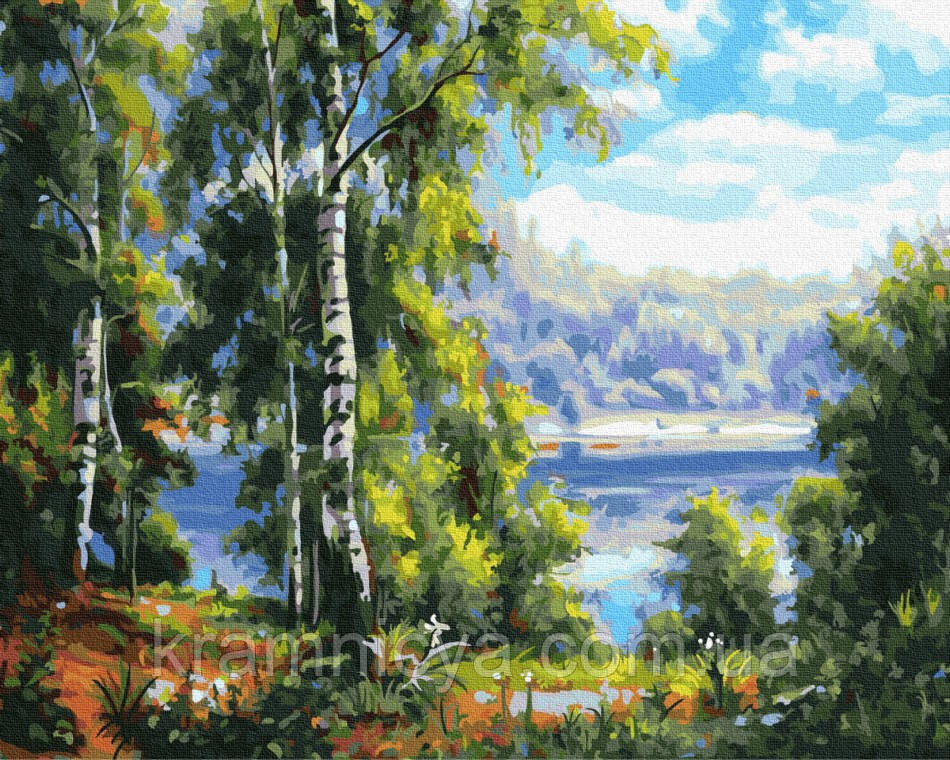 Картина за номерами Тихе озеро, 40x50 Rainbow Art (GX22915), фото 1