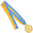 Комплект медалей нагородних Білярдист зі стрічкою (1, 2,3 місце) ø5см, фото 8