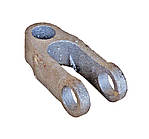 Сережка раскоса Т25-4628133-Б вертикального навішування трактора Т-40