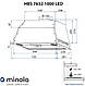 Повновбудована потужна витяжка для кухні Minola HBS 7652 I 1000 LED, вбудована в шафу, нерж. сталь, 72 см, фото 2