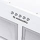 Біла повновбудована кухонна витяжка вбудована в шафу Minola HBI 7612 WH 1000 LED, шириною 72 см, фото 6