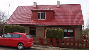 Металочерепиця Ruukki Decorrey Grand глянець 0,45 мм (Ruukki 20), фото 2