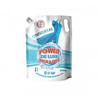 Гель для стирки Power Wash Universal De Luxe универсальный 2 л (4260637720849)