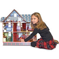 Дитячий вікторіанський ляльковий будиночок Melissa&Doug, фото 3