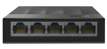 Комутатор TP-Link LS1005G (5-портовий 10/100/1000 Мбіт/с настільний комутатор) (код 112736)