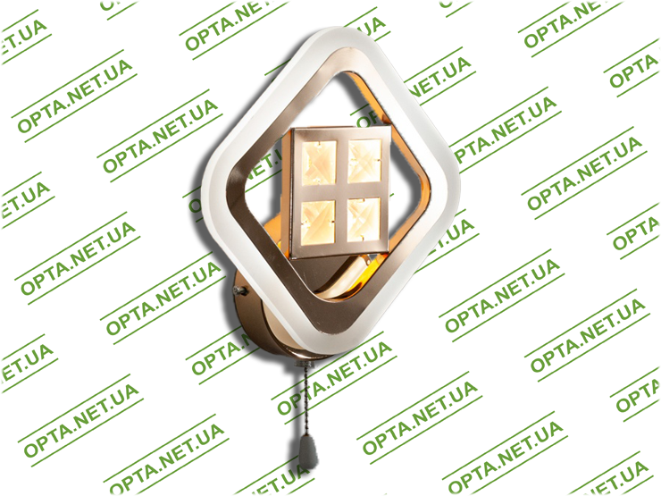Світлодіодний світильник 8060/1WH (Білий) 12W, фото 1
