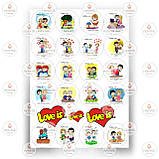 Друк їстівного фото - Вафельна папір - Чоловікам №9, фото 9