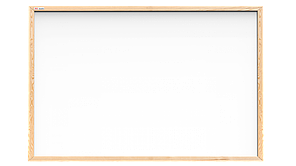 Дошка магнітно-маркерна 150х100см в дерев'яній рамці TM All Boards