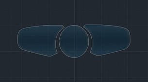 Захисне гібридне скло на панель приладів 17.4" 9H PORSCHE CAYENNE 2017 - 2022